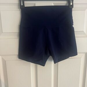 Offline High-Waist Active Shorts - Navy